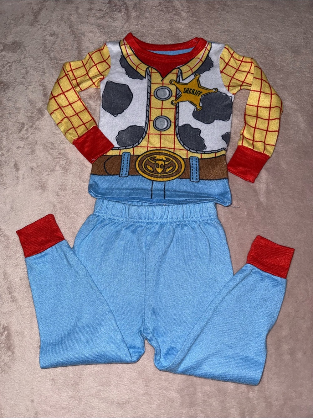 Y2K Disney Pixar Toy Story pajama set size 3T